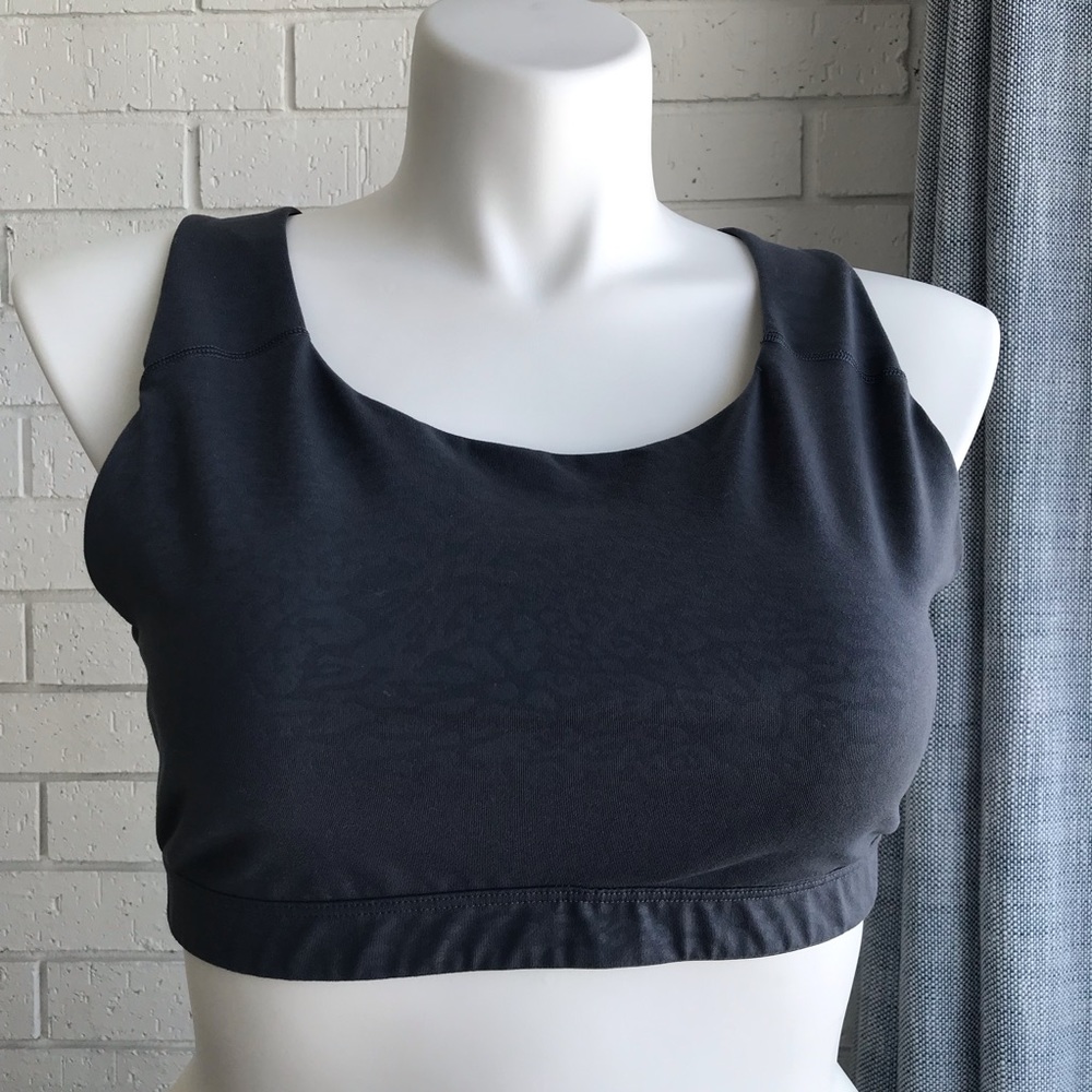 Old Navy Active Go Dry Gray Sports Bra